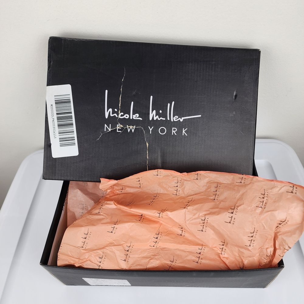 Nicole Miller Hawk Fashion Sneakers Lace-up Shoes Women's Size 9.5 NIB - Picture 3 of 14